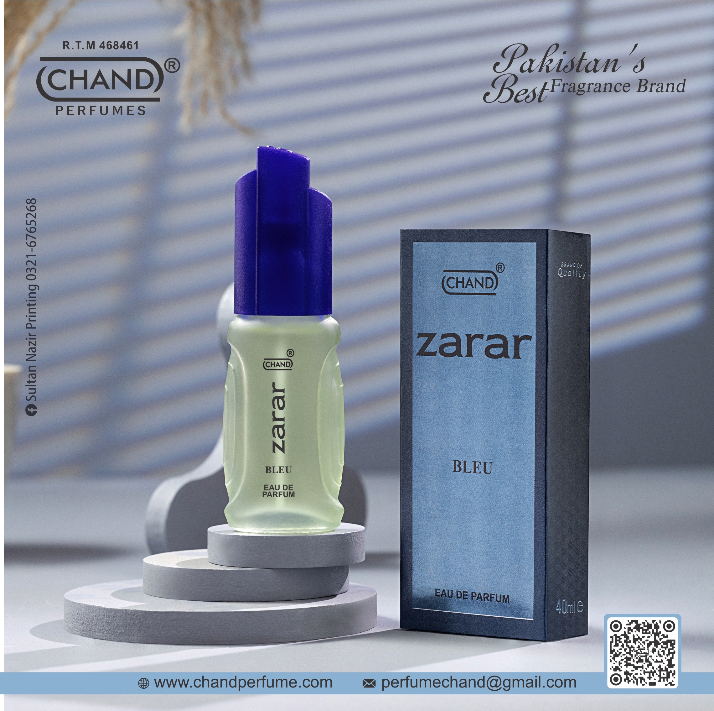 Zarar Bleu – 40ml